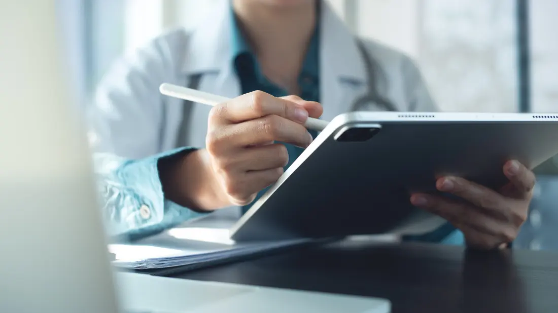 Doctor at work